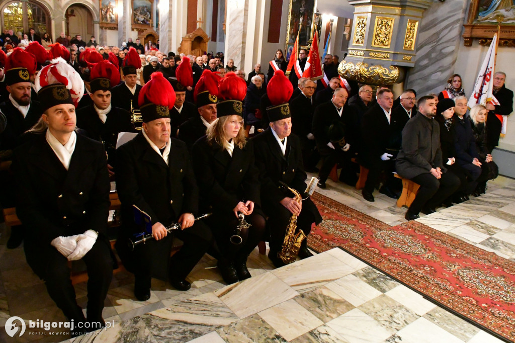 Tarnogród. Upamiętnienie górnika Krzysztofa Gizy