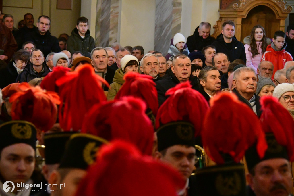 Tarnogród. Upamiętnienie górnika Krzysztofa Gizy