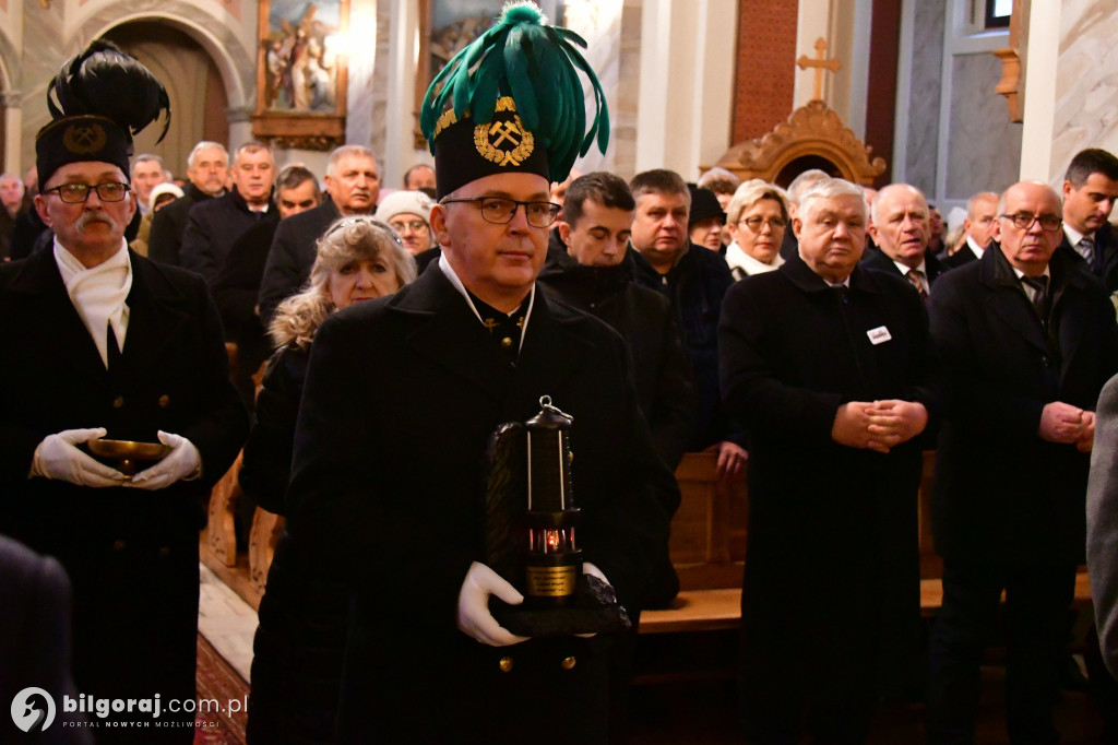 Tarnogród. Upamiętnienie górnika Krzysztofa Gizy