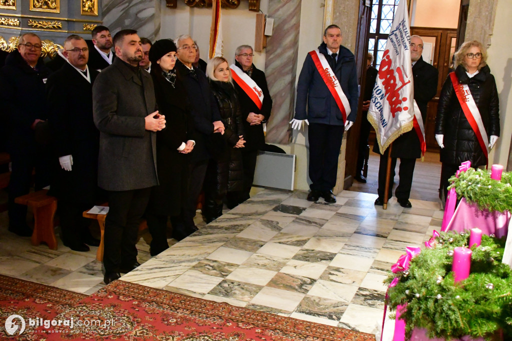 Tarnogród. Upamiętnienie górnika Krzysztofa Gizy
