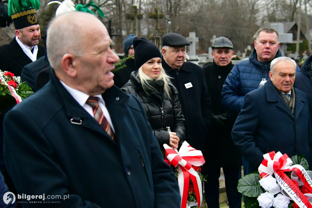 Tarnogród. Upamiętnienie górnika Krzysztofa Gizy