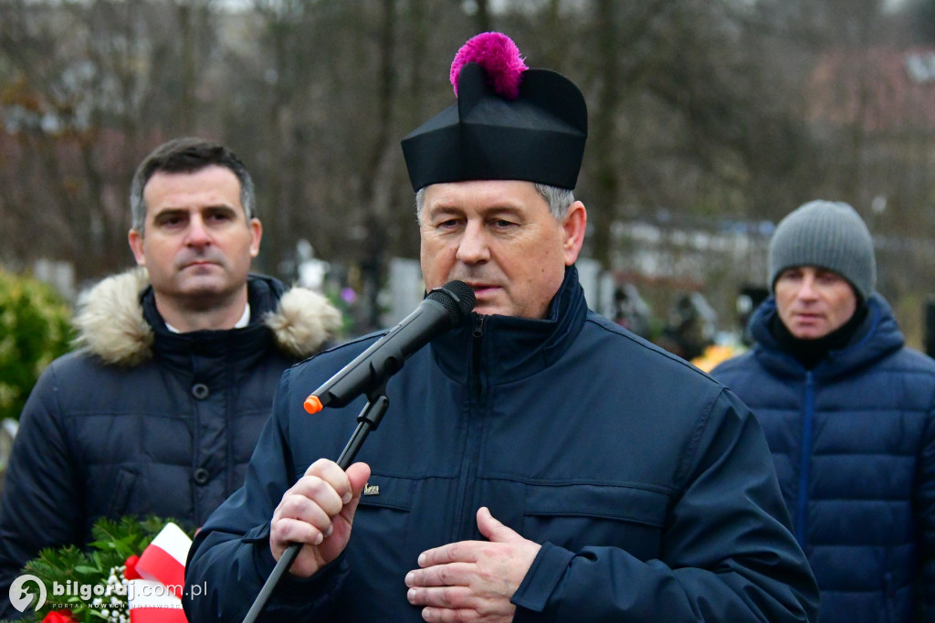Tarnogród. Upamiętnienie górnika Krzysztofa Gizy