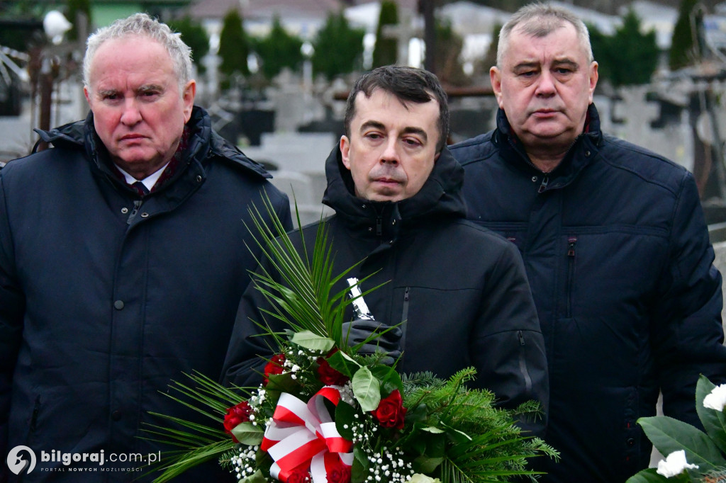 Tarnogród. Upamiętnienie górnika Krzysztofa Gizy