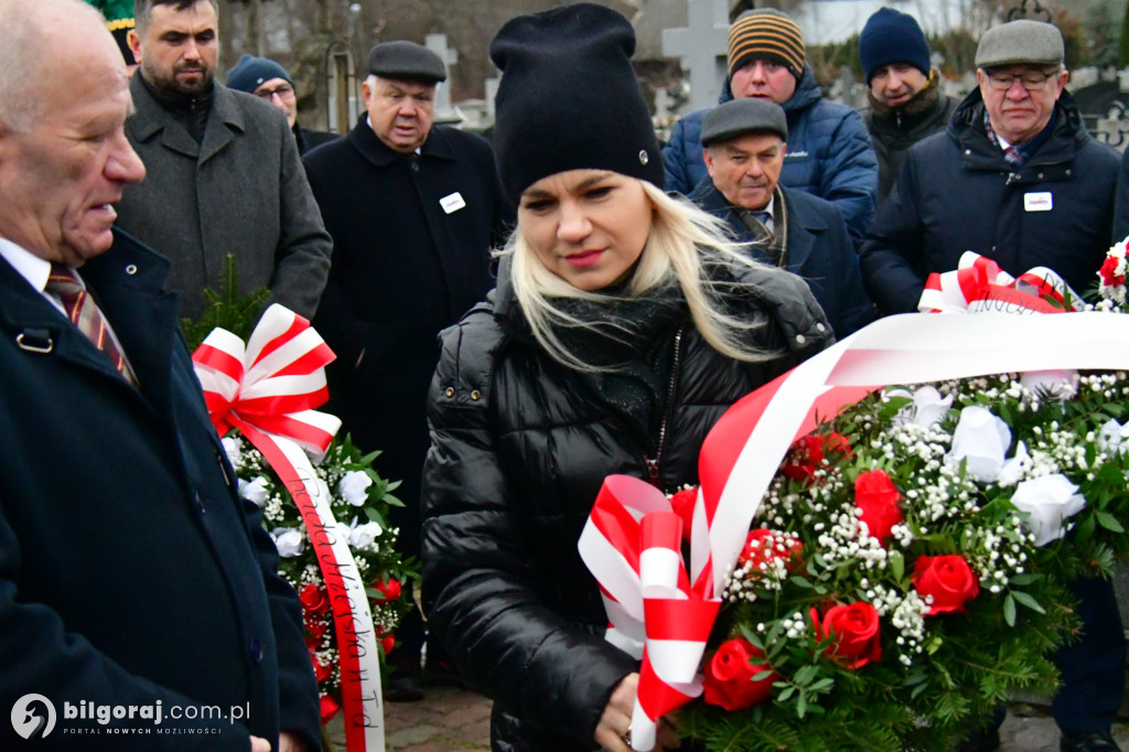 Tarnogród. Upamiętnienie górnika Krzysztofa Gizy