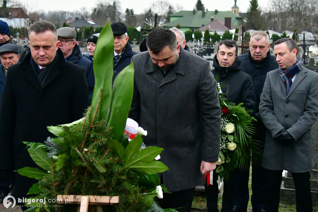 Tarnogród. Upamiętnienie górnika Krzysztofa Gizy