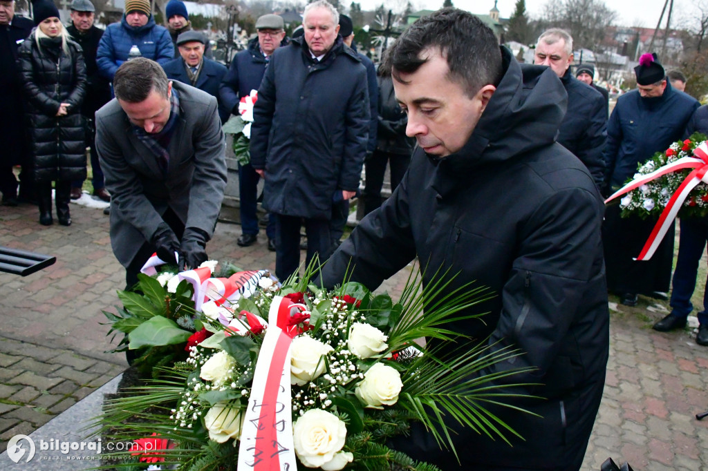 Tarnogród. Upamiętnienie górnika Krzysztofa Gizy