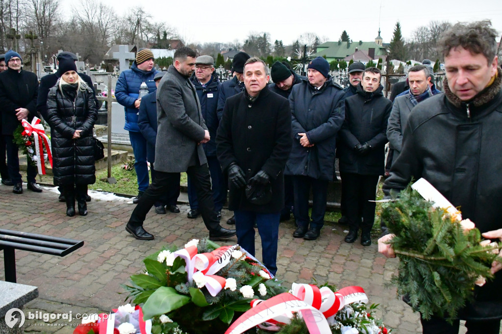 Tarnogród. Upamiętnienie górnika Krzysztofa Gizy