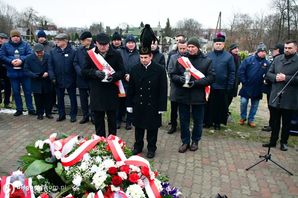 Tarnogród. Upamiętnienie górnika Krzysztofa Gizy