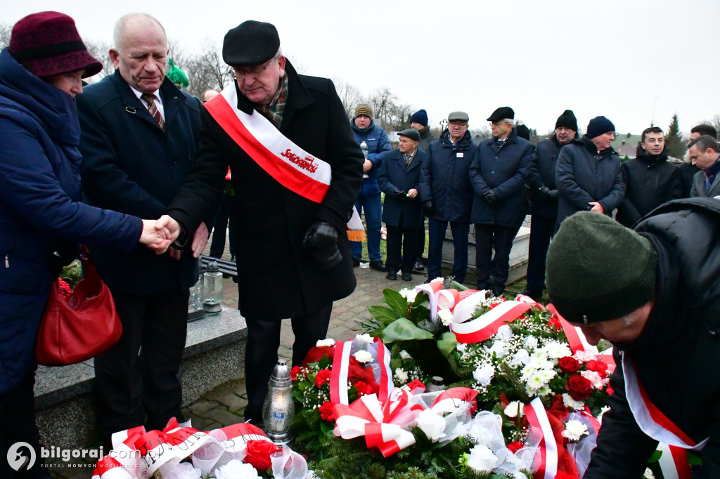 Tarnogród. Upamiętnienie górnika Krzysztofa Gizy