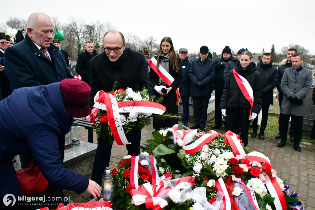 Tarnogród. Upamiętnienie górnika Krzysztofa Gizy