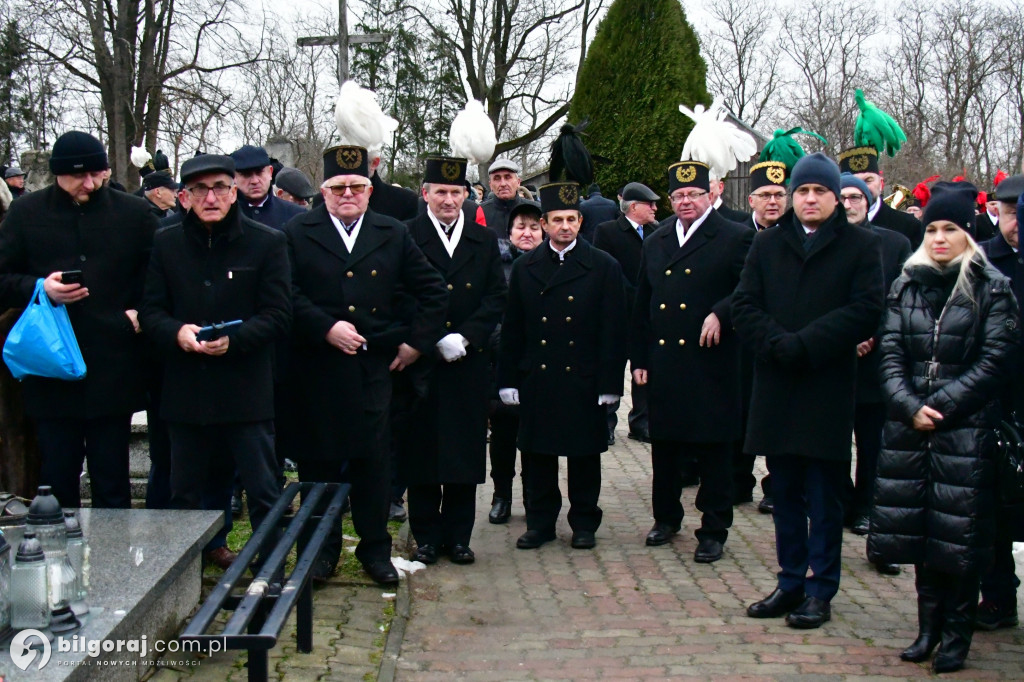 Tarnogród. Upamiętnienie górnika Krzysztofa Gizy