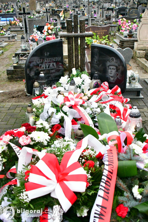 Tarnogród. Upamiętnienie górnika Krzysztofa Gizy