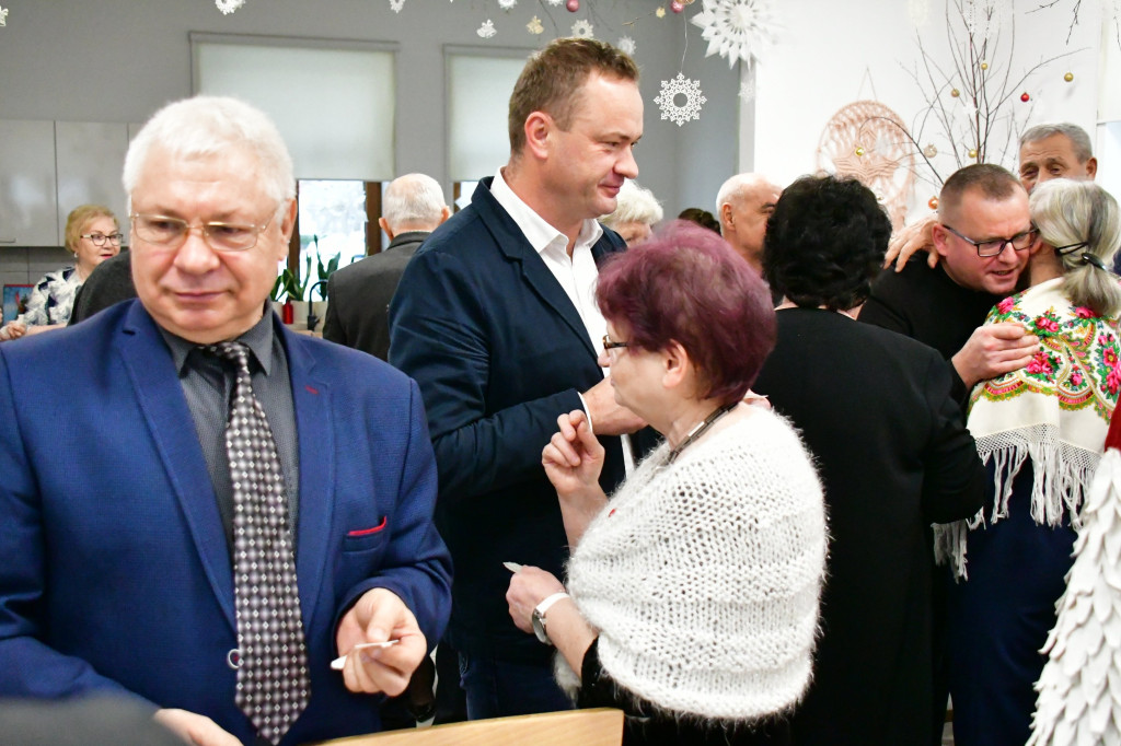 Opłatek u Dziennym Domu Pomocy dla Seniorów