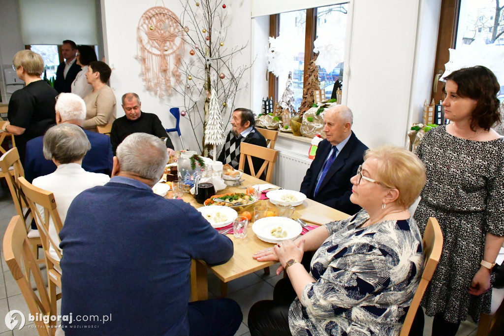 Opłatek u Dziennym Domu Pomocy dla Seniorów