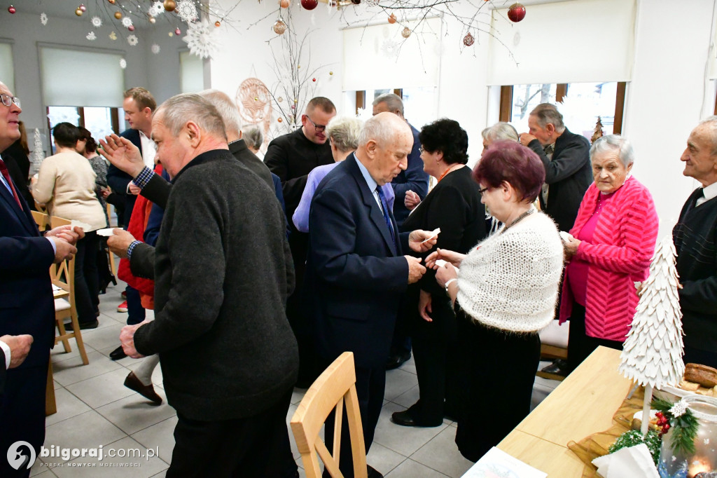 Opłatek u Dziennym Domu Pomocy dla Seniorów