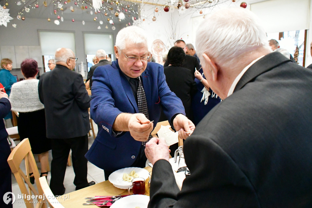 Opłatek u Dziennym Domu Pomocy dla Seniorów