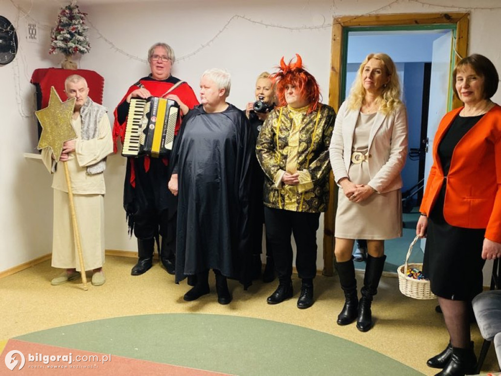 Świąteczne spotkanie w DPS w Teodorówce