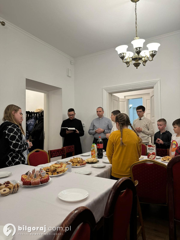 Oazowicze na spotkaniu opłatkowym