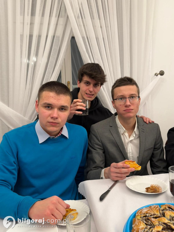 Oazowicze na spotkaniu opłatkowym