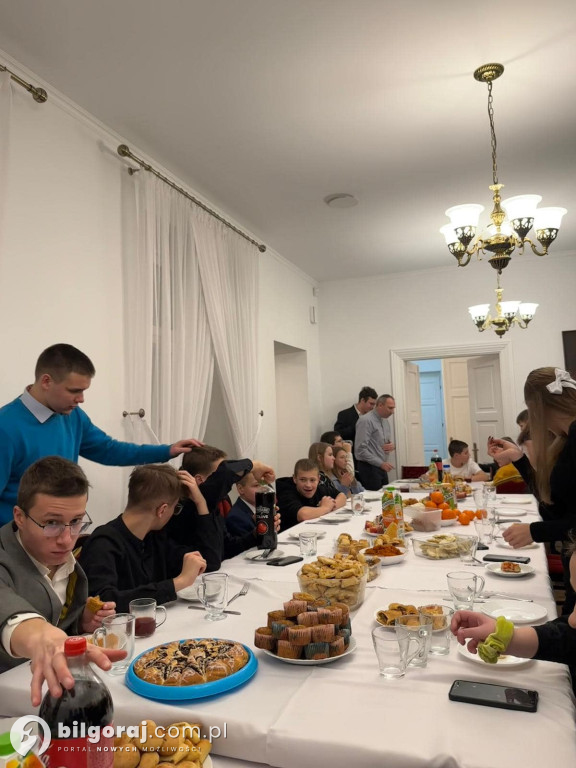 Oazowicze na spotkaniu opłatkowym