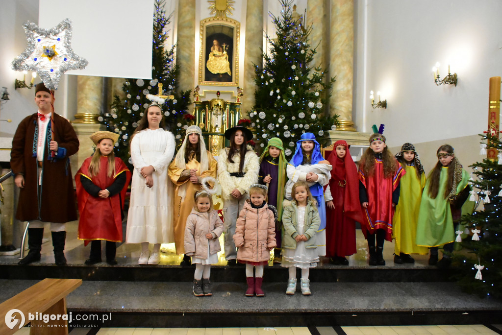 Jasełka bożonarodzeniowe w Parafii Św. Marii Magdaleny w Biłgoraju