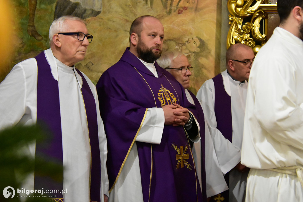 Biłgoraj. Ostatnie pożegnanie ks. Lucjana Szymanka