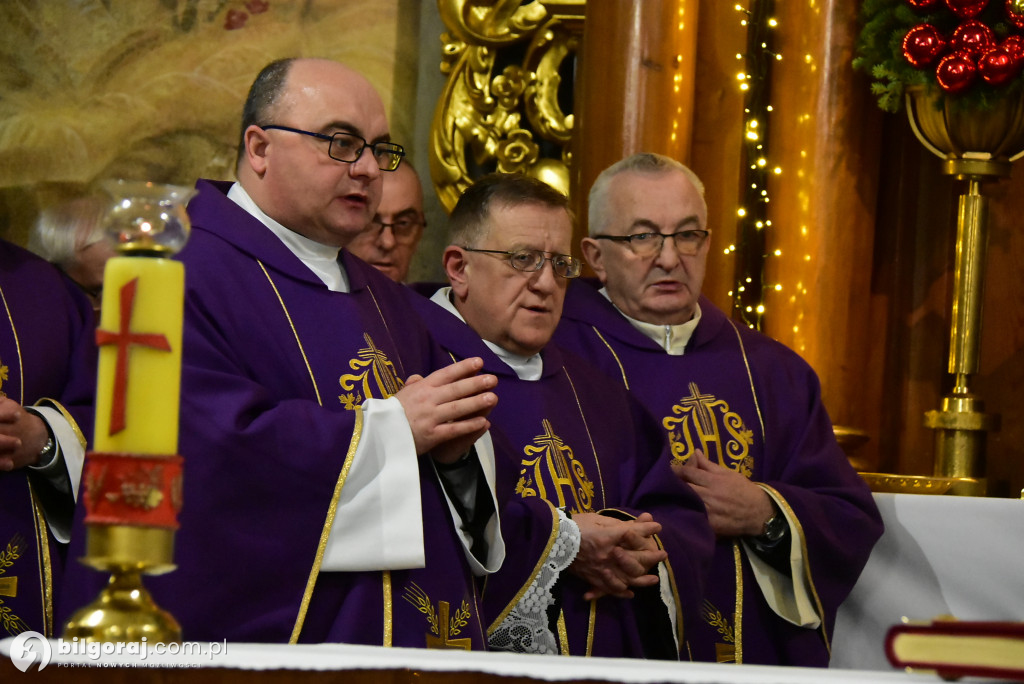 Biłgoraj. Ostatnie pożegnanie ks. Lucjana Szymanka