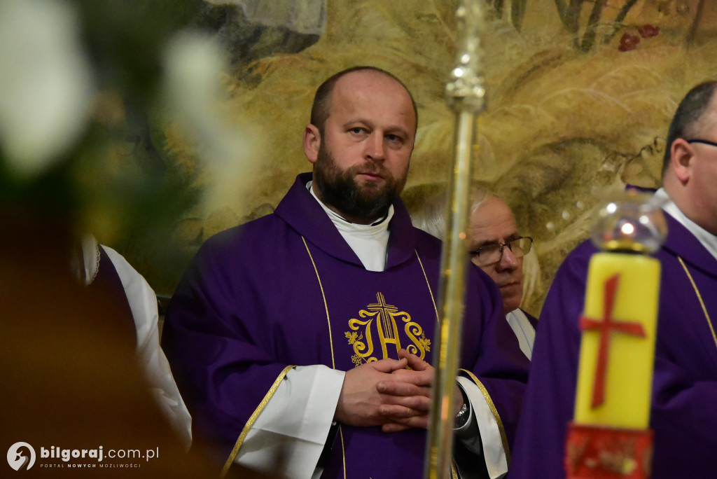 Biłgoraj. Ostatnie pożegnanie ks. Lucjana Szymanka