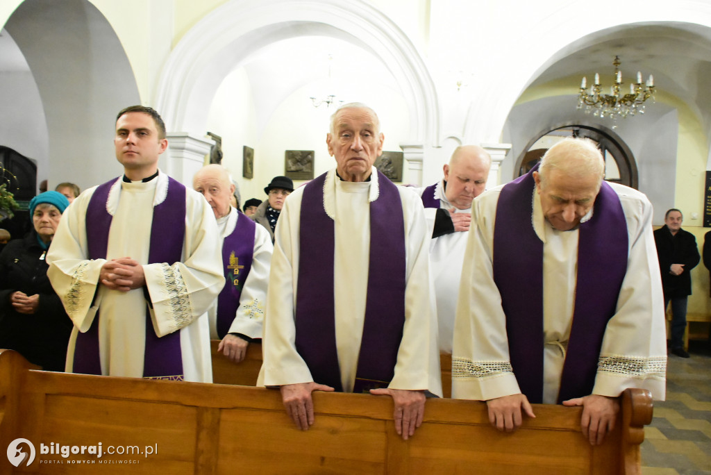 Biłgoraj. Ostatnie pożegnanie ks. Lucjana Szymanka