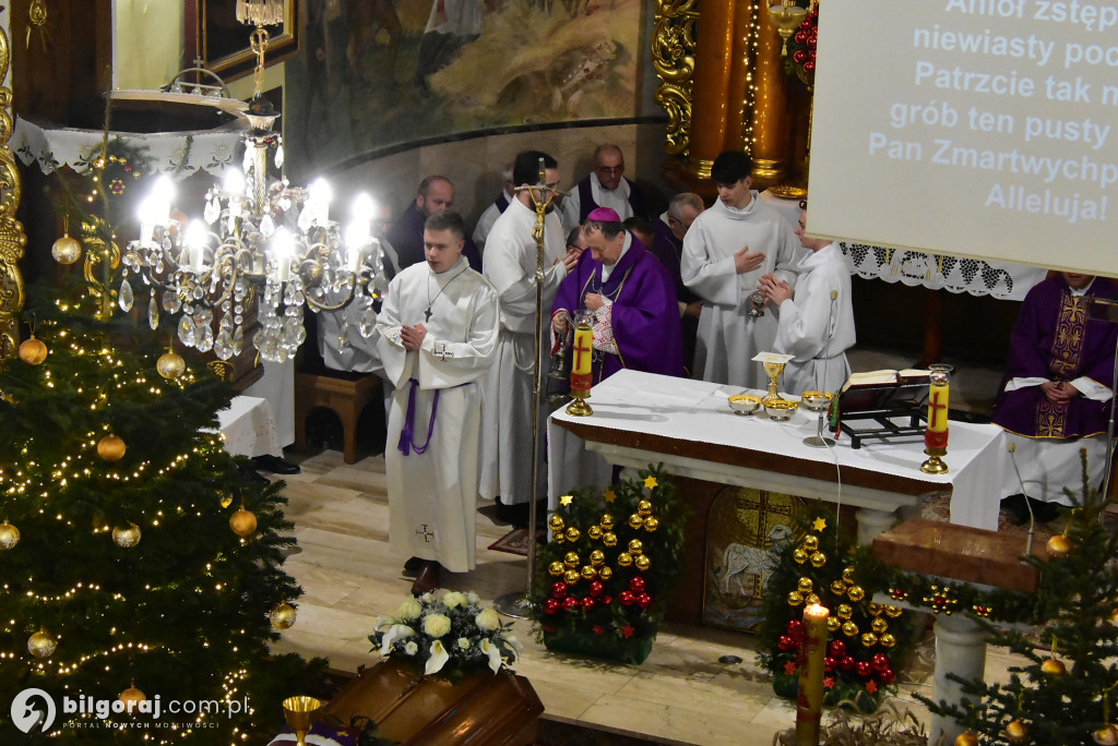Biłgoraj. Ostatnie pożegnanie ks. Lucjana Szymanka