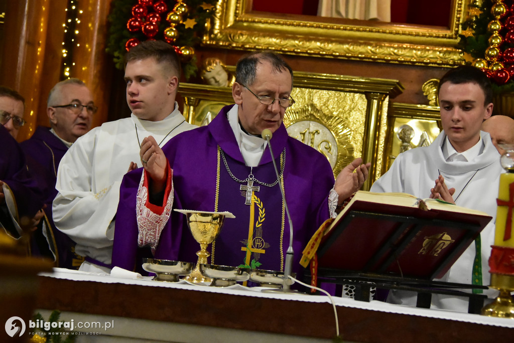 Biłgoraj. Ostatnie pożegnanie ks. Lucjana Szymanka