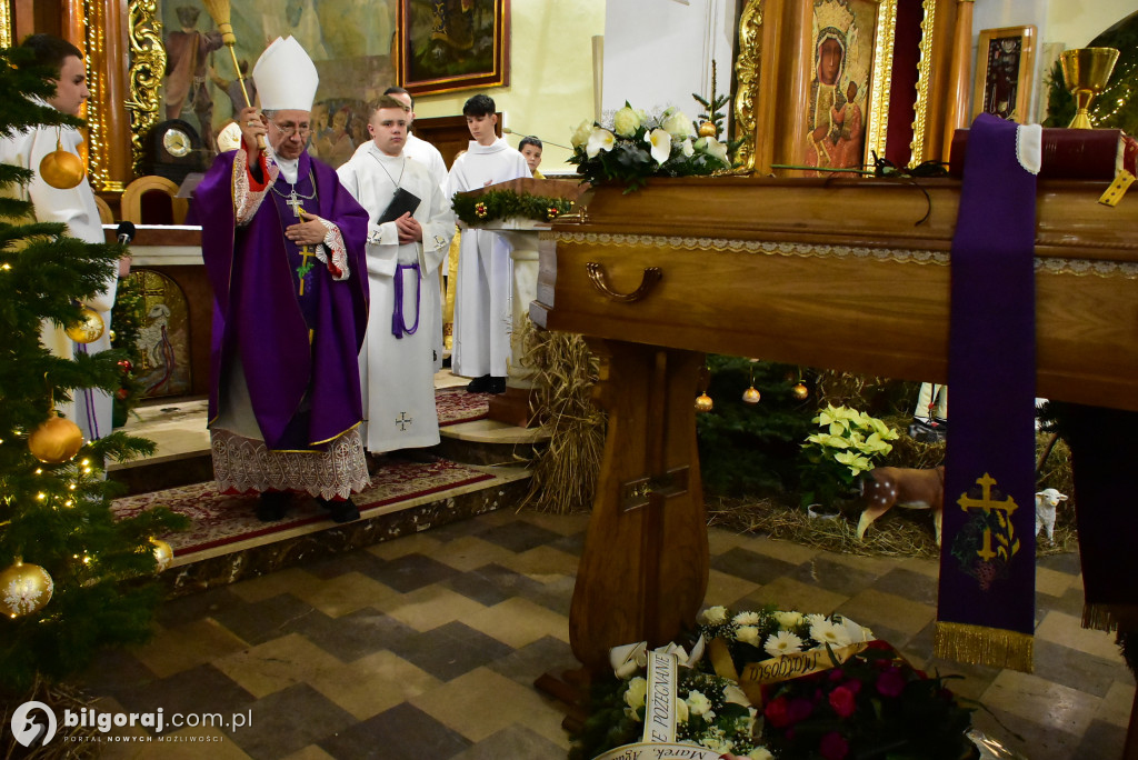 Biłgoraj. Ostatnie pożegnanie ks. Lucjana Szymanka
