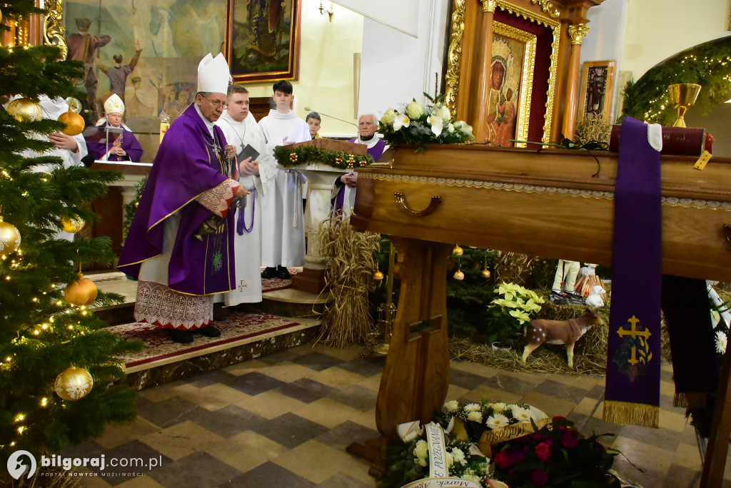 Biłgoraj. Ostatnie pożegnanie ks. Lucjana Szymanka