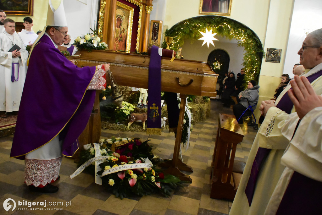 Biłgoraj. Ostatnie pożegnanie ks. Lucjana Szymanka