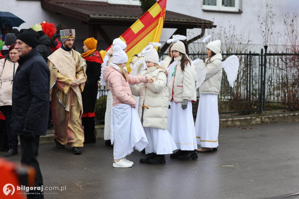 Goraj. Ulicami przeszedł Orszak Trzech Króli