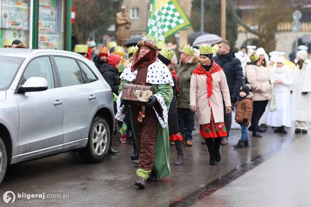 Goraj. Ulicami przeszedł Orszak Trzech Króli