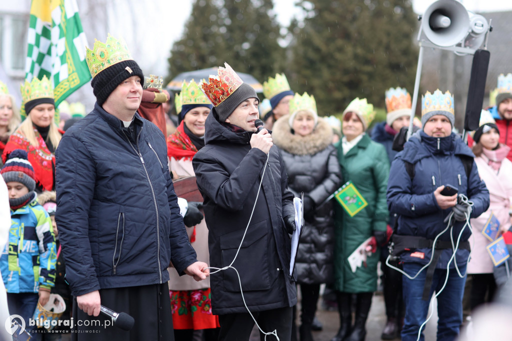 Goraj. Ulicami przeszedł Orszak Trzech Króli