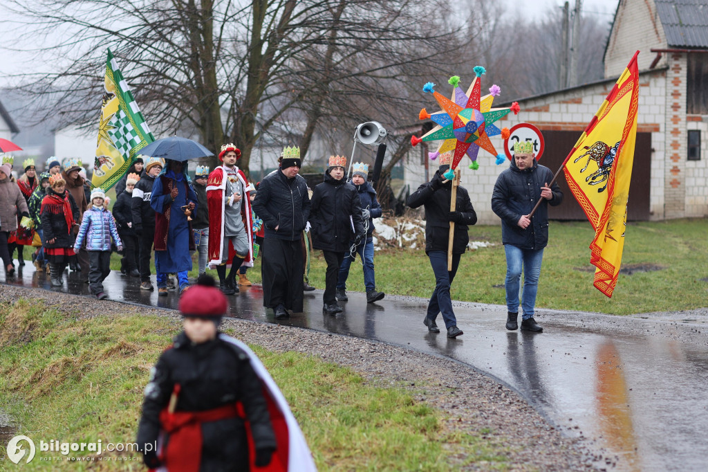 Goraj. Ulicami przeszedł Orszak Trzech Króli