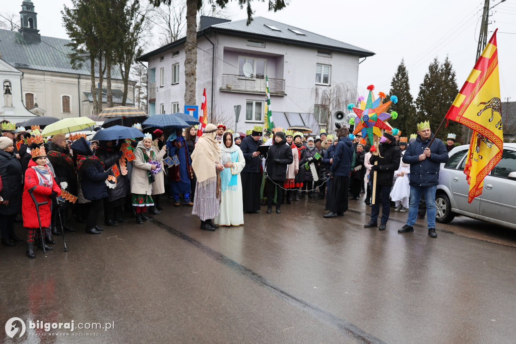 Goraj. Ulicami przeszedł Orszak Trzech Króli