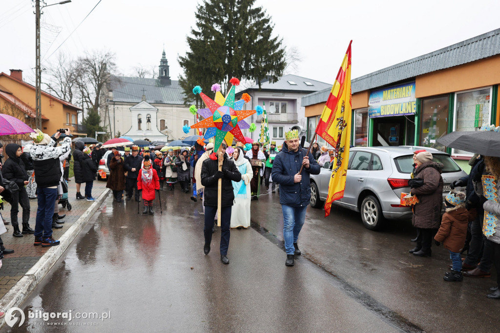 Goraj. Ulicami przeszedł Orszak Trzech Króli