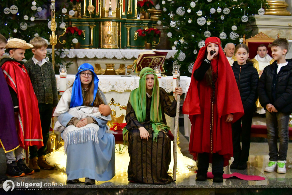Jasełka w wykonaniu uczniów 