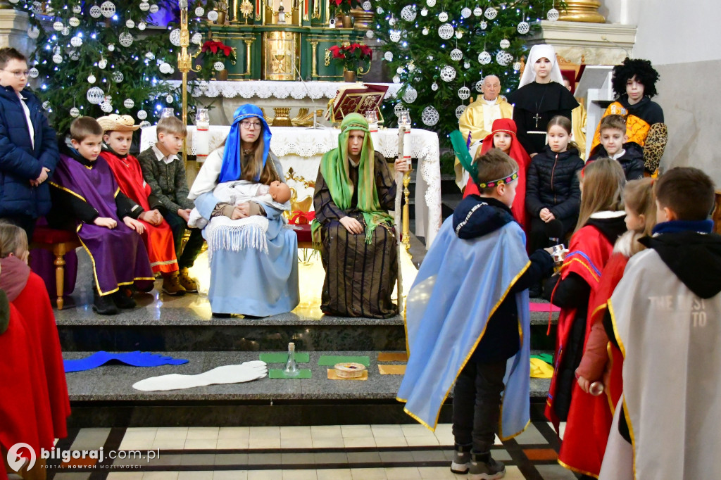 Jasełka w wykonaniu uczniów 