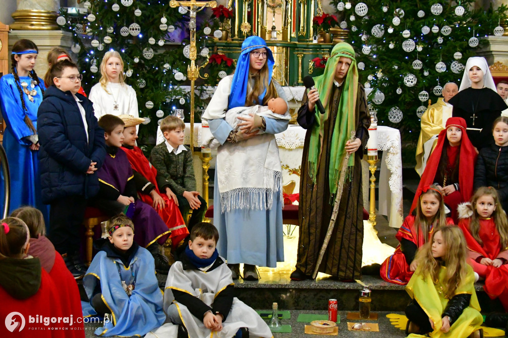 Jasełka w wykonaniu uczniów 