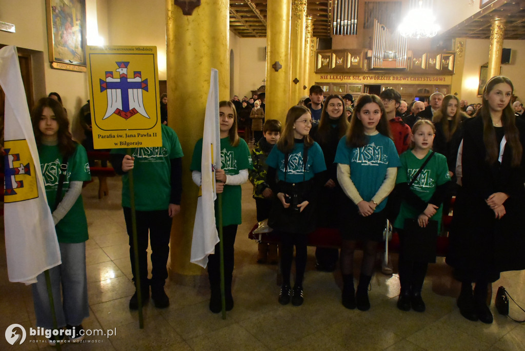 Spotkanie opłatkowe KSM okręgu Biłgoraj