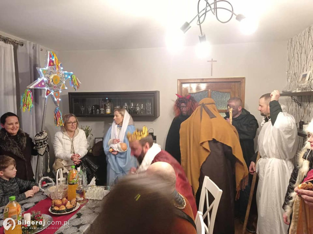 Potok Górny. Ruszyli na kolędę