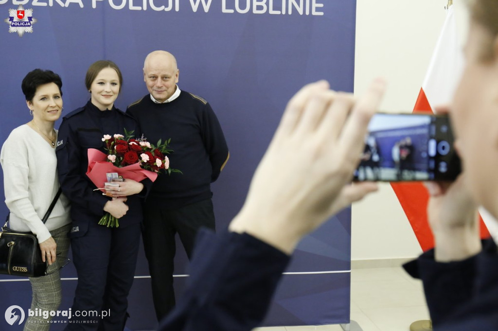 Nowi policjanci zasilą szeregi biłgorajskiej policji