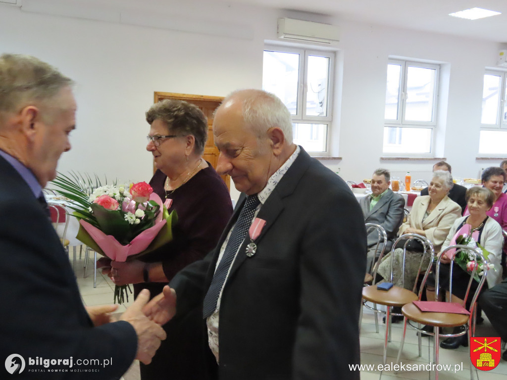 Tak Złote Gody celebrowano w Aleksandrowie