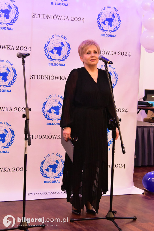 Bal maturalny uczniów I LO im. ONZ