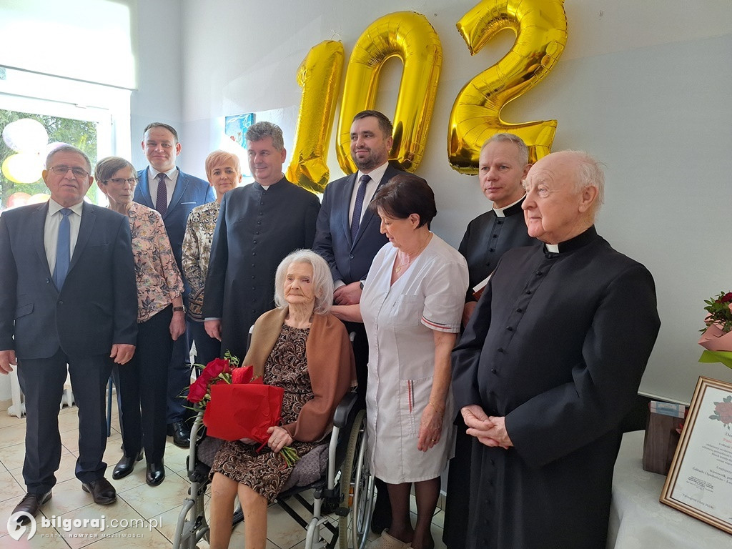 102. urodziny Pani Marianny Kida z gminy Tarnogród