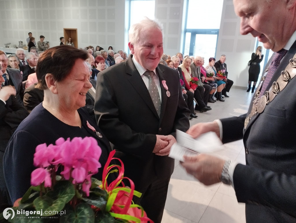 Złote Gody par z gminy Księżpol